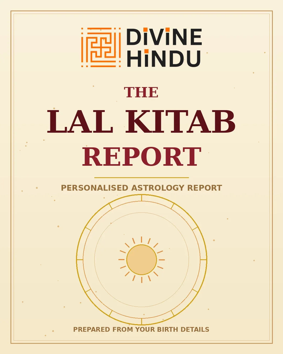 Lal Kitab Report — Divine Hindu report cover