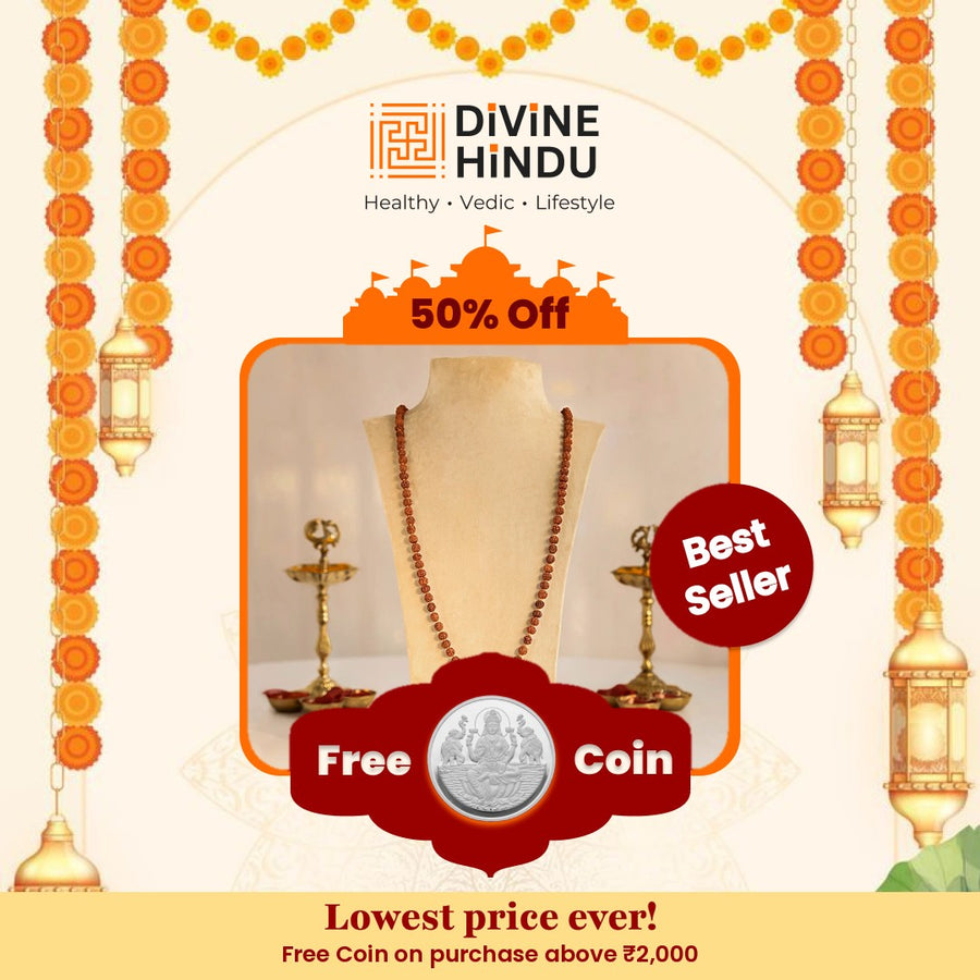 108 Beads Rudraksha Jaap Mala