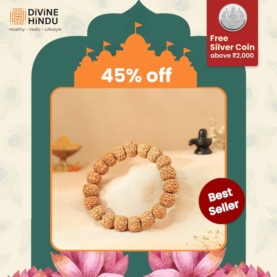 5 Mukhi Rudraksha Bracelet