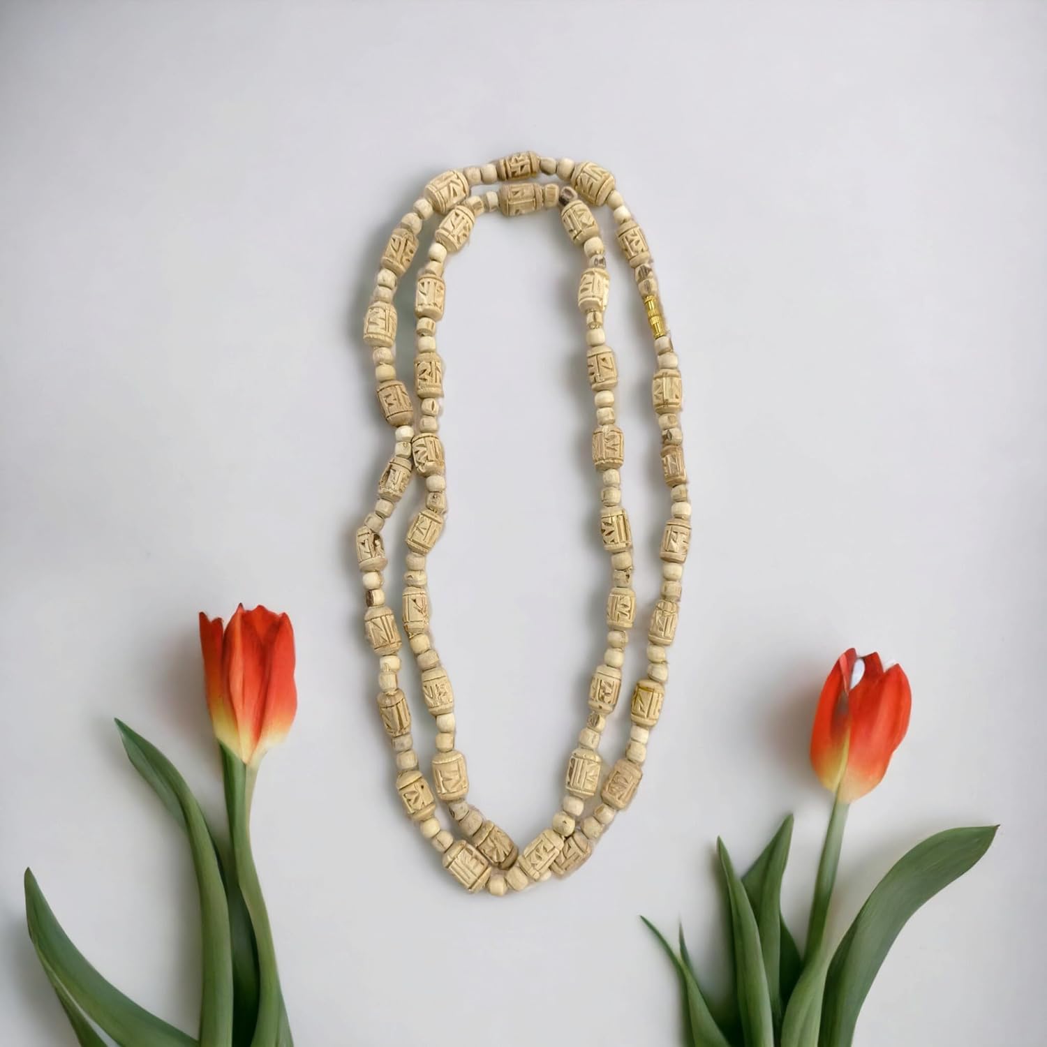 Original Radhe Tulsi Mala | Round Tulsi Mala