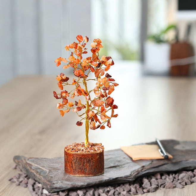 Carnelian Crystal Tree