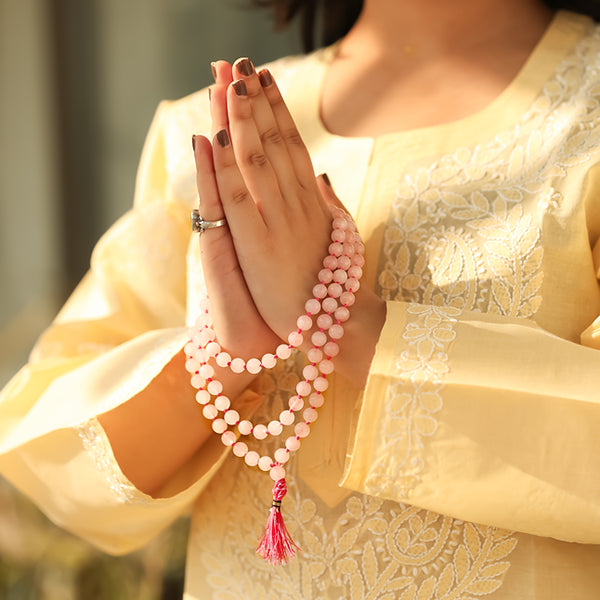 Rose Quartz Necklace – For Love & Healing