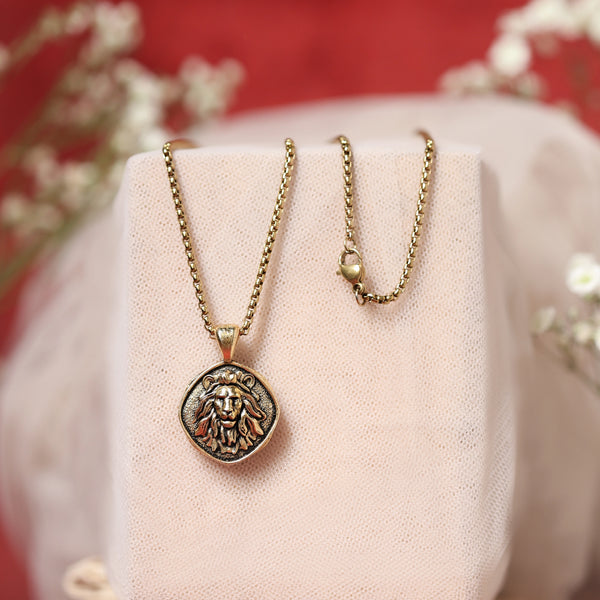Leo (Singh) Rashi Pendant