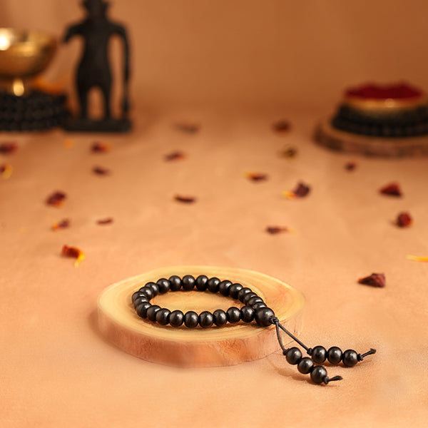Karungali Malai Bracelet (Kids) with Govt. Certification