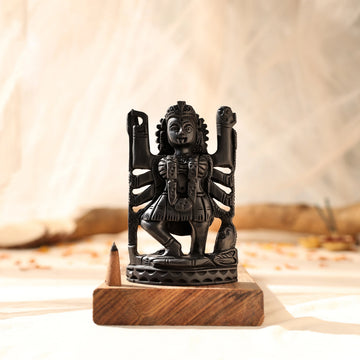 Divine Hindu Goddess Kali Maa Karungali Idol – Ebony Wood