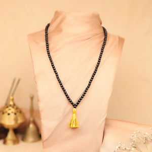 Original Karungali Malai 108-Beads Ebony Wood with Govt. Certified