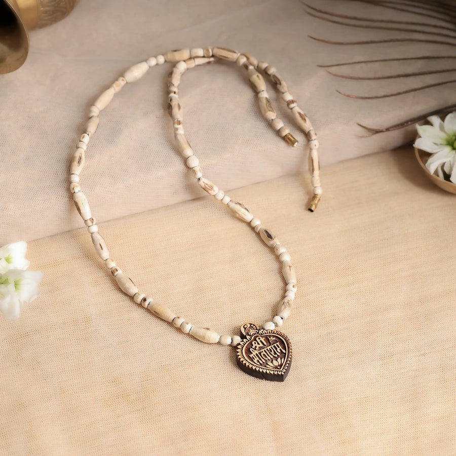 Shri Sita Ram Tulsi Mala Pendant | Blessings of Shri Sita Ram Ji