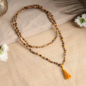 Original Rough Tulsi Mala for Jaap | 108 Beads