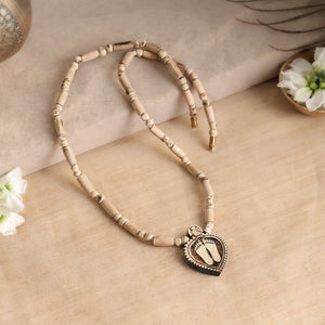 Shri Laxmi Charan Tulsi Mala Pendant | Blessings of Shri Laxmi