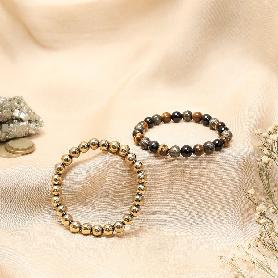 Tiger Pyrite Combo set
