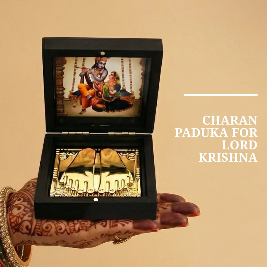 CHARAN PADUKA FOR LORD KRISHNA