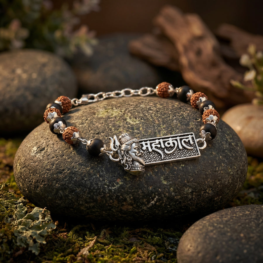 Rudraksha Karungali Mahakal Bracelet
