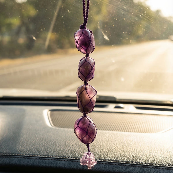 Amethyst Protection Hanging for Home, Office & Car