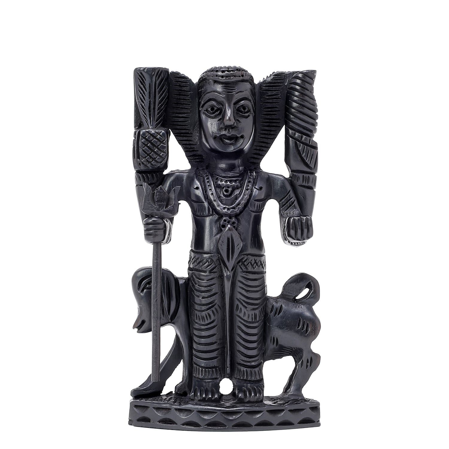 Divine Hindu Lord Vamana Swamy Karungali Idol – Ebony Wood