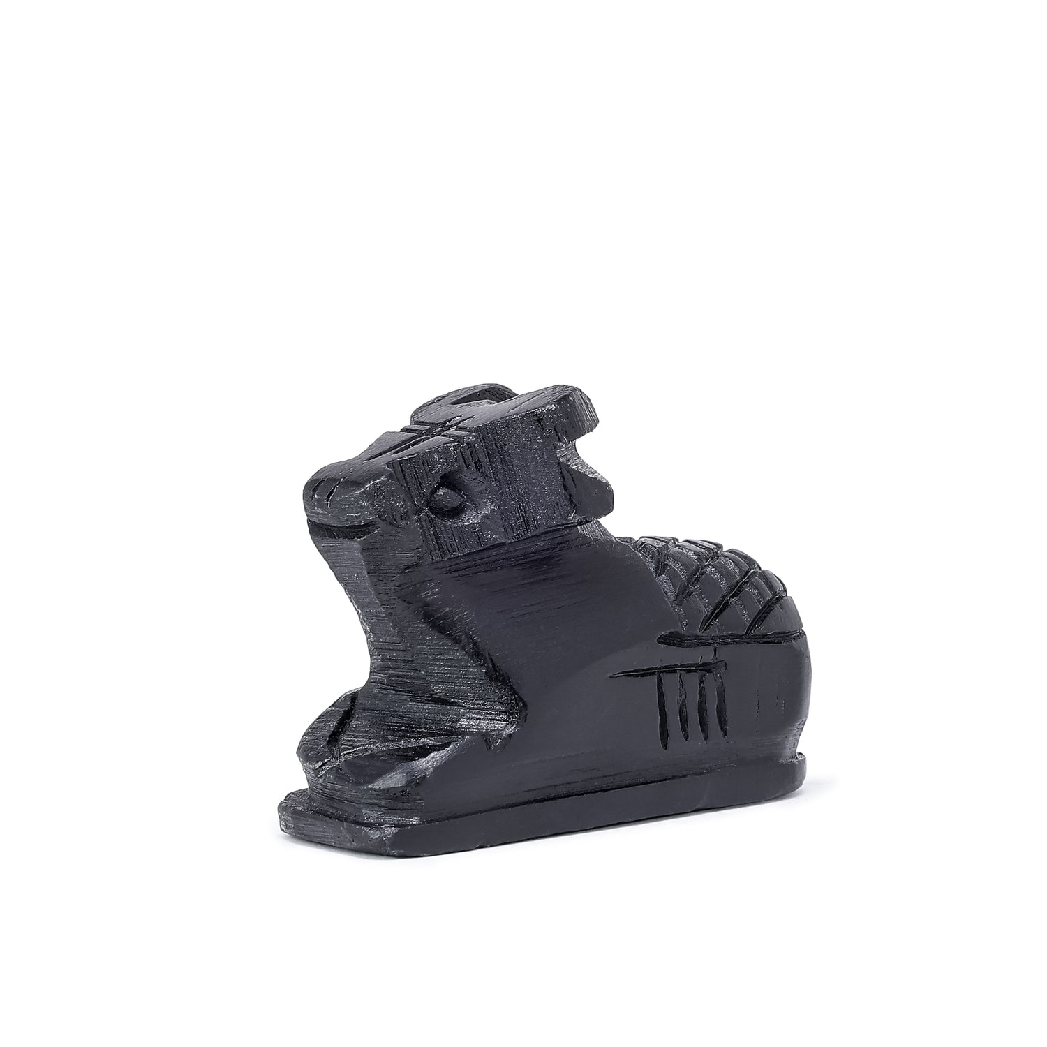 Divine Hindu Nandi Ji Karungali Idol – Ebony Wood