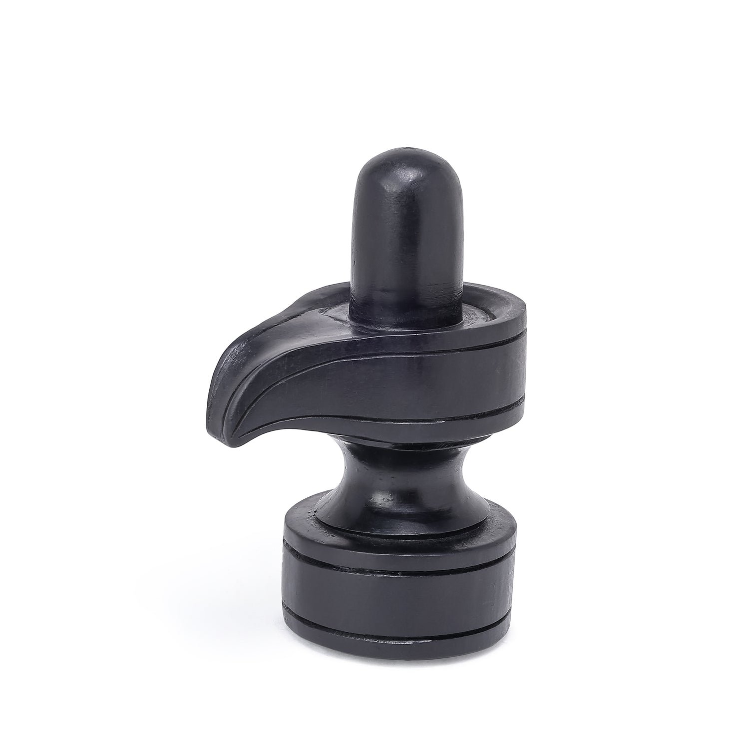 Divine Hindu Shivling Karungali Idol – Ebony Wood