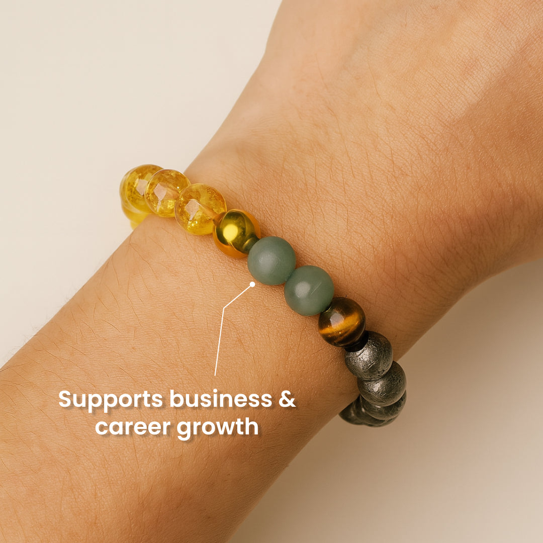 Money Magnet Stone Bracelet