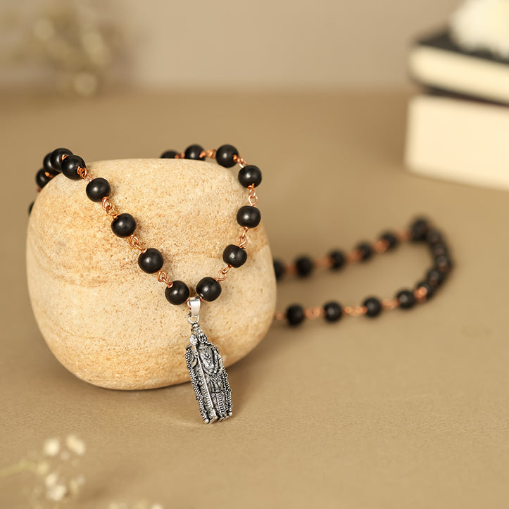 Karungali Malai (Copper wire) with Murugan Shakti Pendant