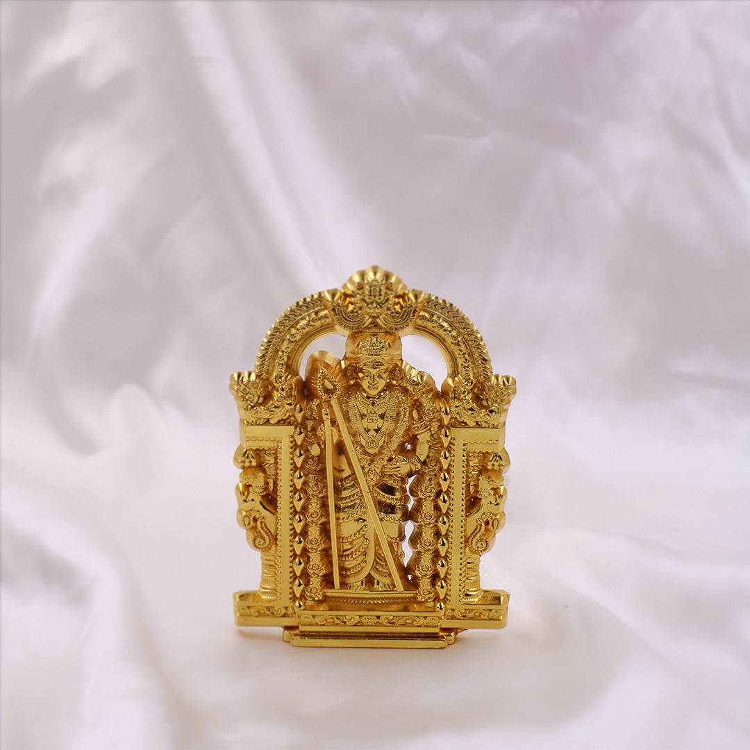 Lord Murugan Statue for Home Decor & Pooja Altar | 5-inch Brass Idol ...
