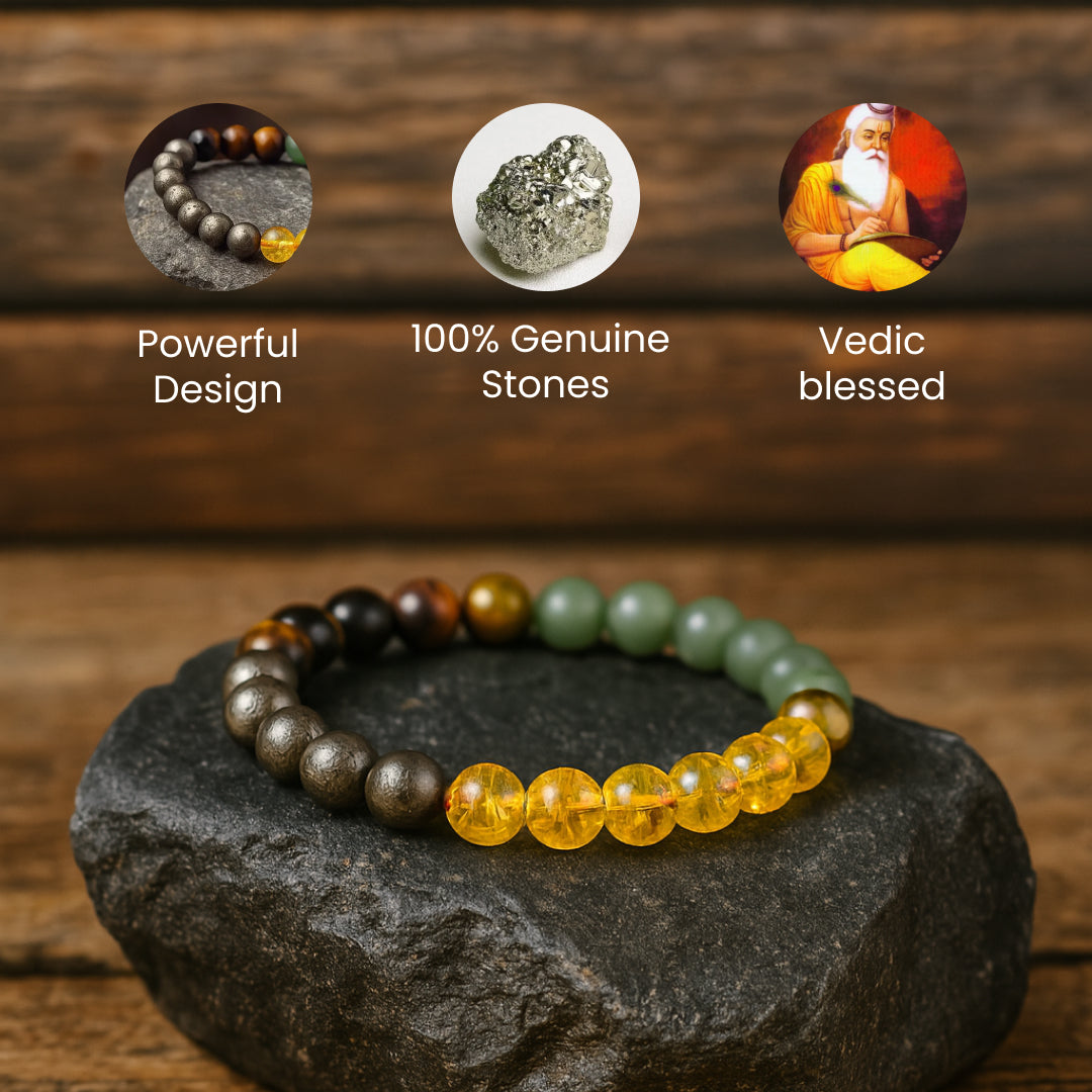 Money magnet bracelet benefits include releasing self-doubt issues and a scarcity mindset around money.