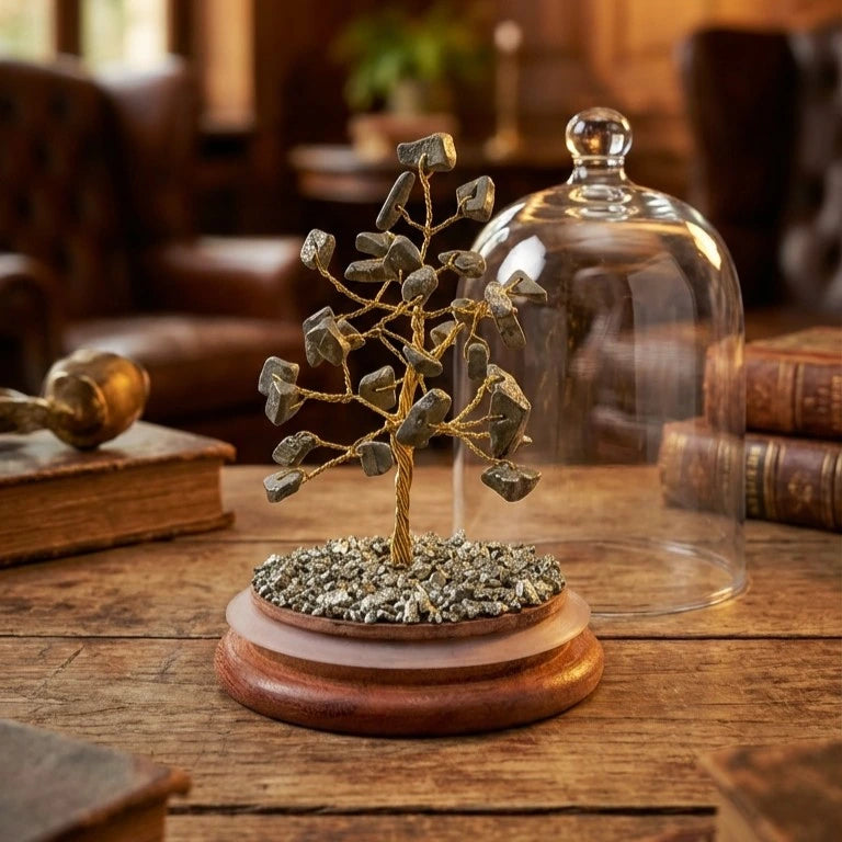 Raw Pyrite Dome Tree