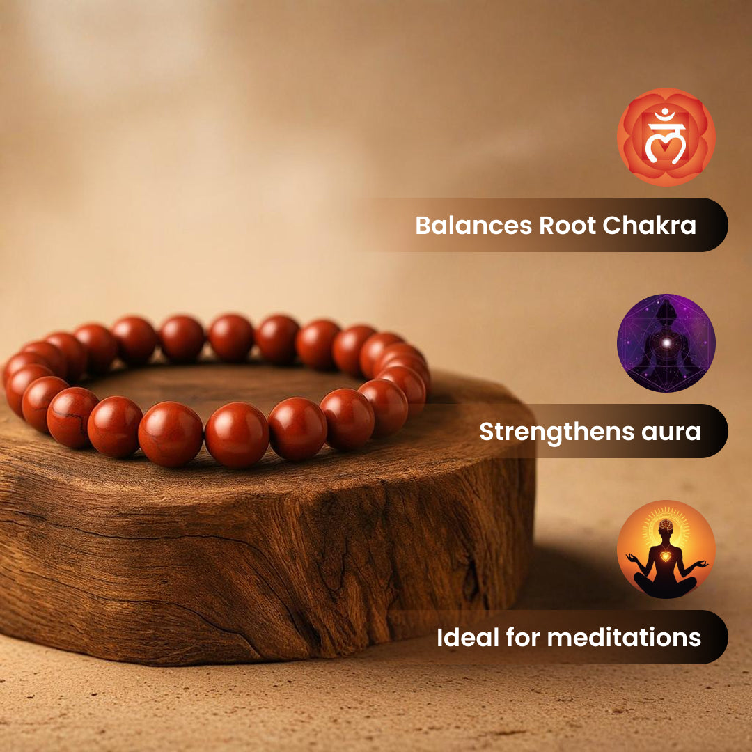 Red Jasper Stone Bracelet Benefits