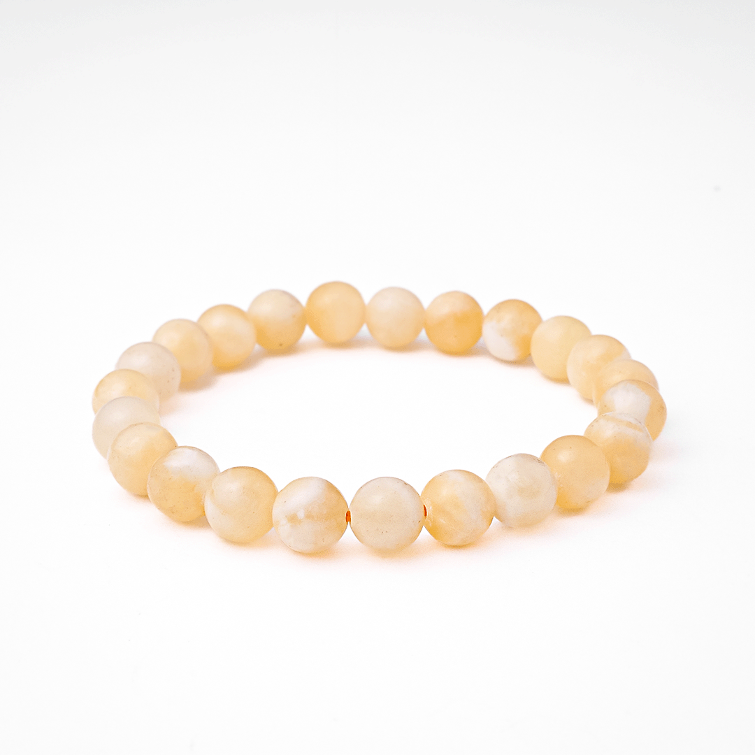 Yellow Calcite Stone Bracelet
