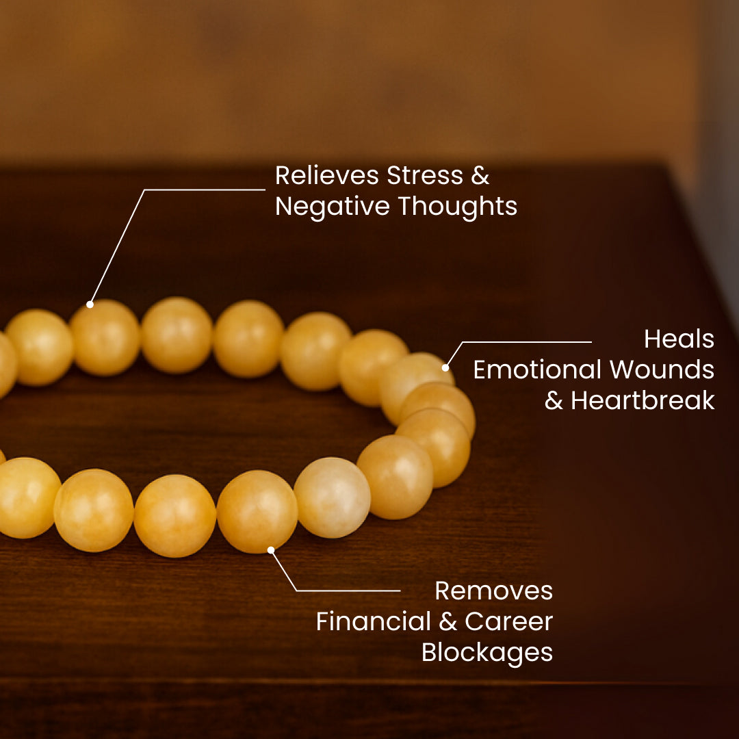 Yellow Calcite Bracelet