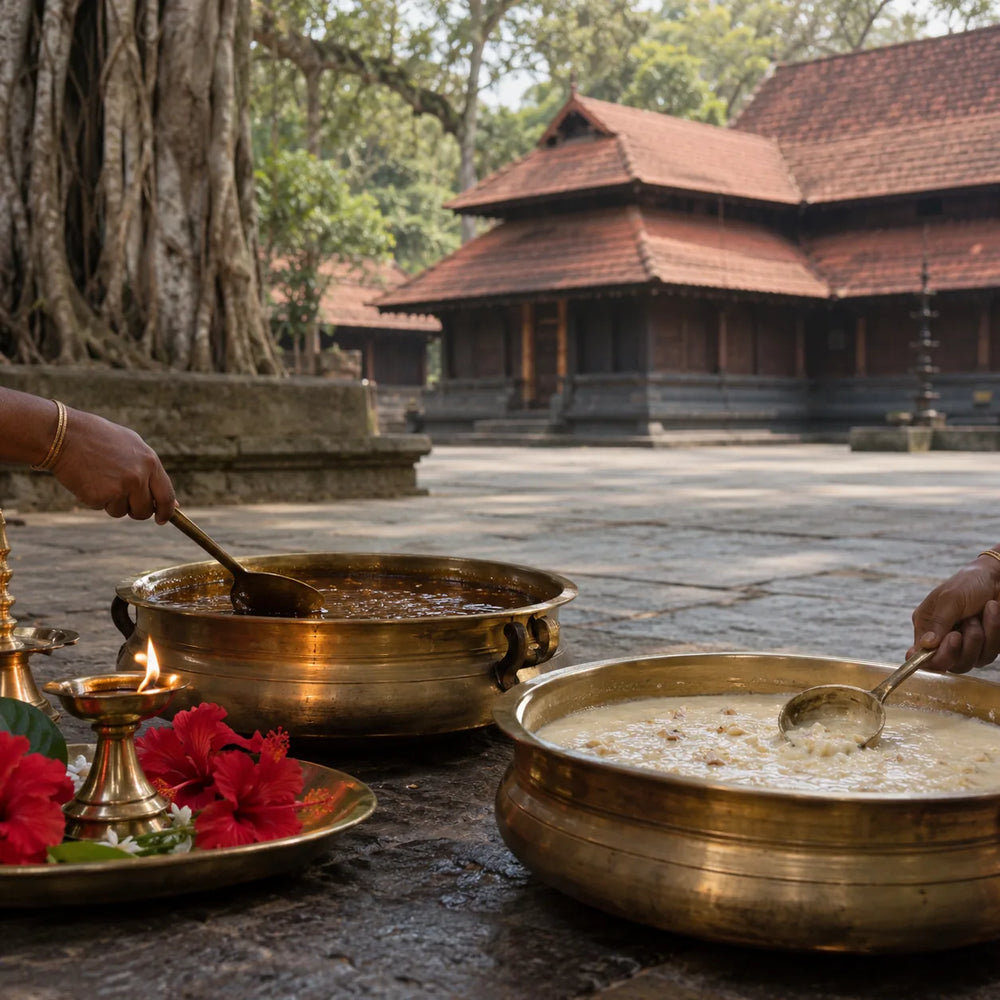 Chathusatham Offering — Sree Kurumba Bhagavathy Temple, Kodungallur