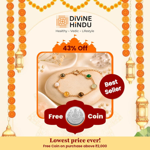 Dhan Yog Bracelet for Women featuring Pyrite, Citrine, Green Aventurine, Tiger Eye, Jade and Sphatik beads