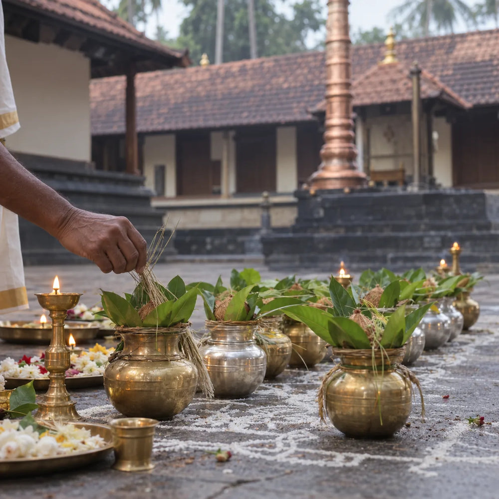 Dravya Kalasam — Vaikom Mahadeva Temple