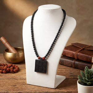 Karungali Shankha Yantra Mala 6MM | Divine Vibrations