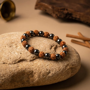 Divine Rudraksha Magnet Bracelet