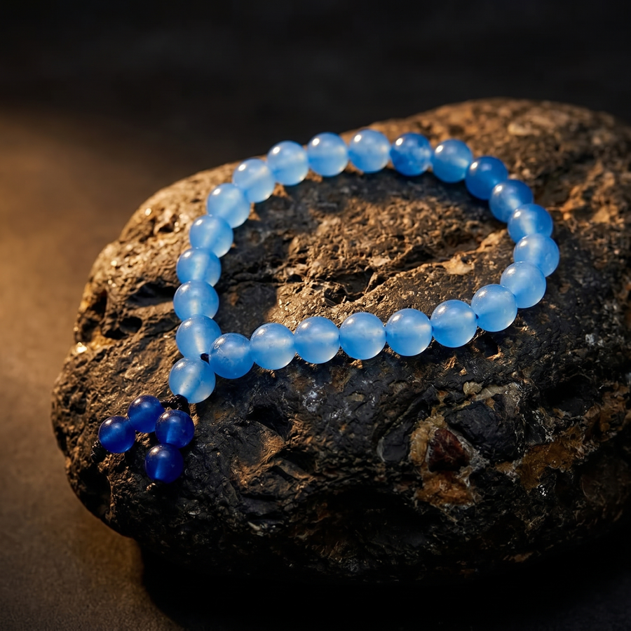 Blue Topaz Stone Bracelet
