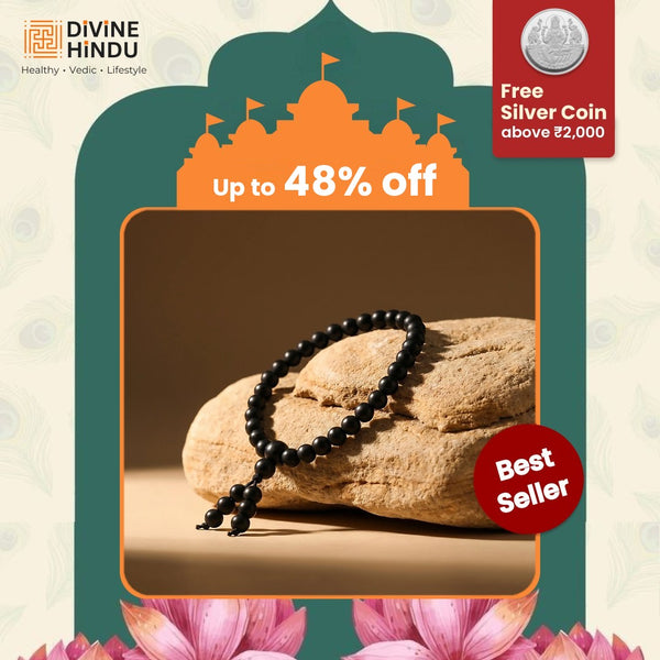 Karungali Malai Bracelet with Govt. Certification