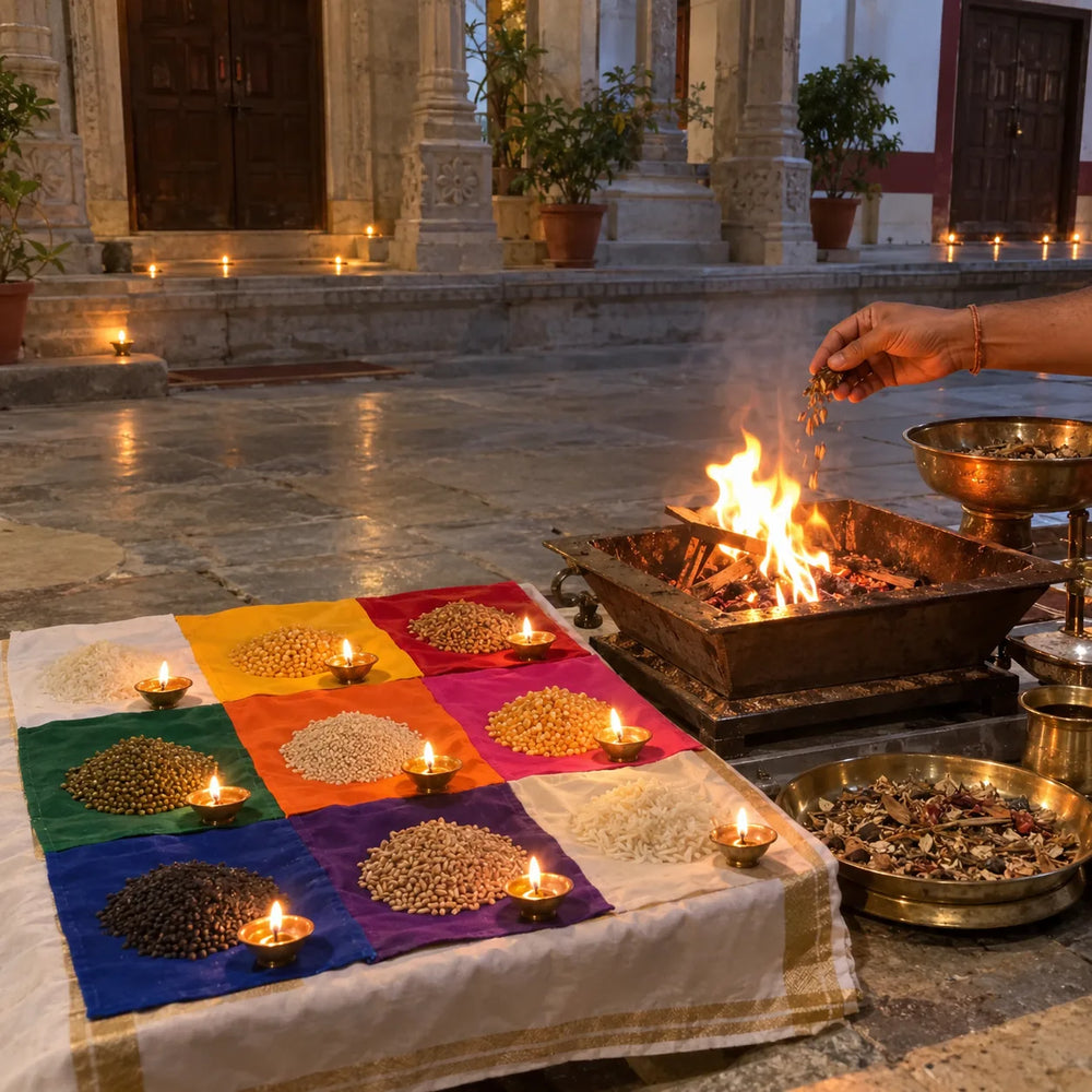 Navgraha Shanti Puja — Maa Lalita Devi Mandir, Prayagraj