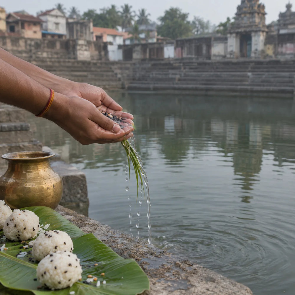 Pitru Tarpana — Koti Tirtha, Gokarna