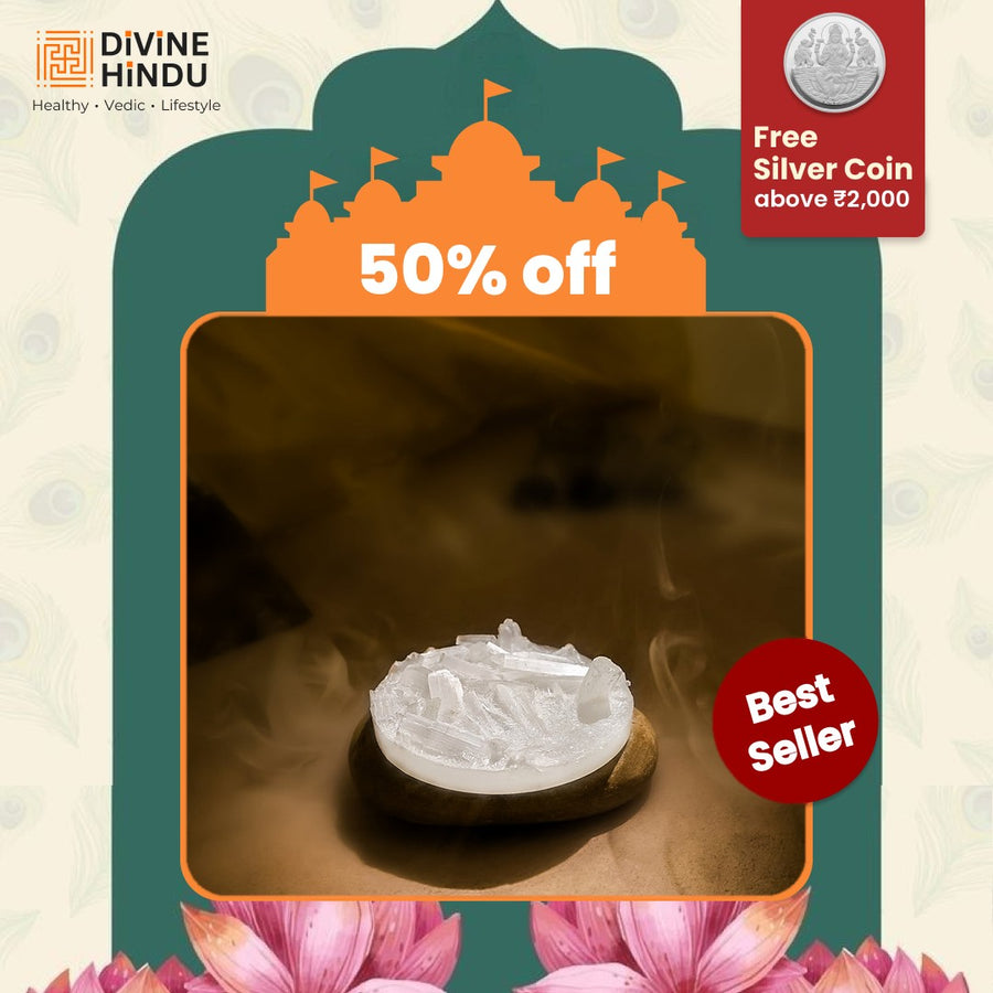Raw Selenite Crystal Charging Plate