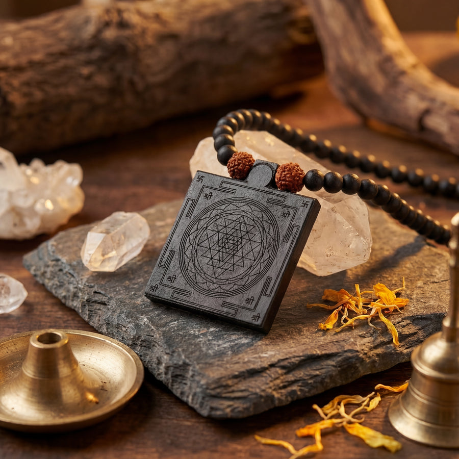Karungali Shree Yantra Mala 6MM | Prosperity & Abundance