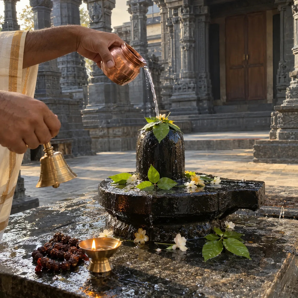 Rudrabhishek Puja — Aundha Nagnath Jyotirlinga