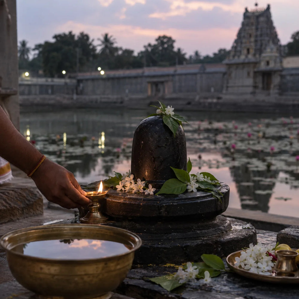Someswara Abhishekam — Somarama Temple, Bhimavaram