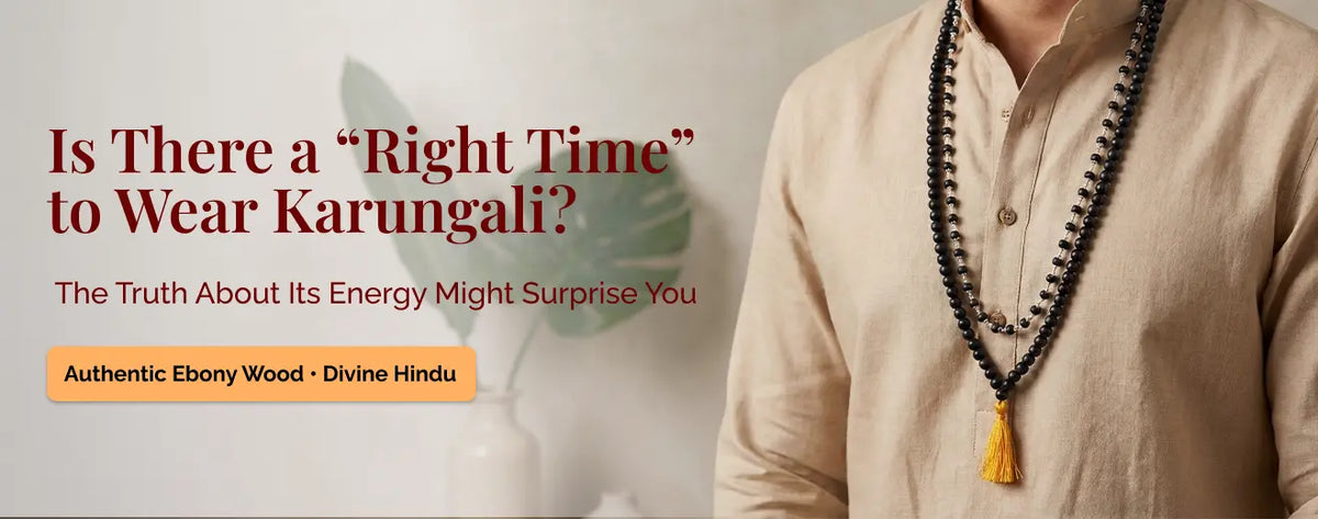 Is Karungali Seasonal? The Timeless Power of Ebony Wood