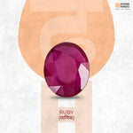 Natural Gemstone: Ruby (Maanik)