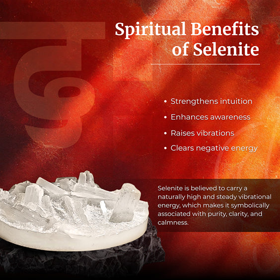Selenite crystal spiritual benefits