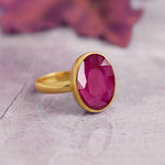 Natural Gemstone: Ruby (Maanik)