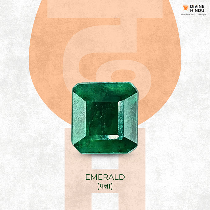Natural Emerald Gemstone (Panna)