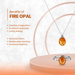 Natural Gemstone Fire Opal