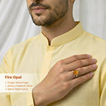 Natural Gemstone Fire Opal