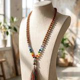 7 Chakra Rudraksha Mala