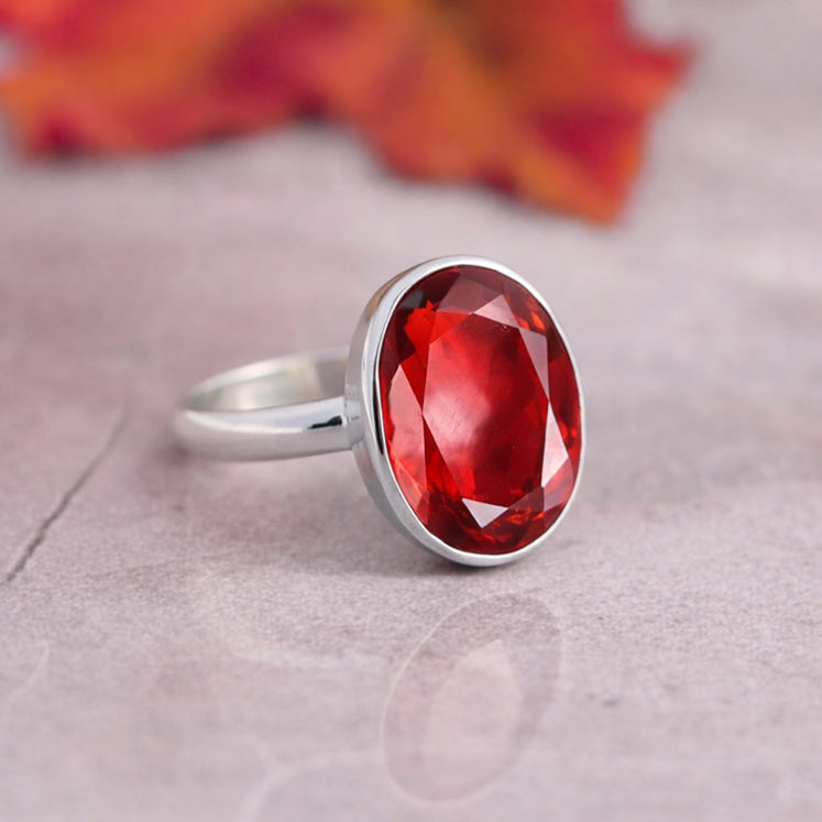 Gemstone: Natural Hessonite (Gomed)